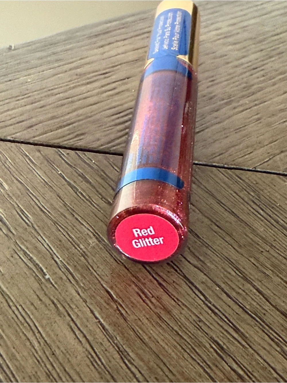 SeneGence LipSense Red Glitter Gloss .25 fl oz